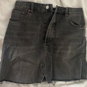 ZARA jean skirt